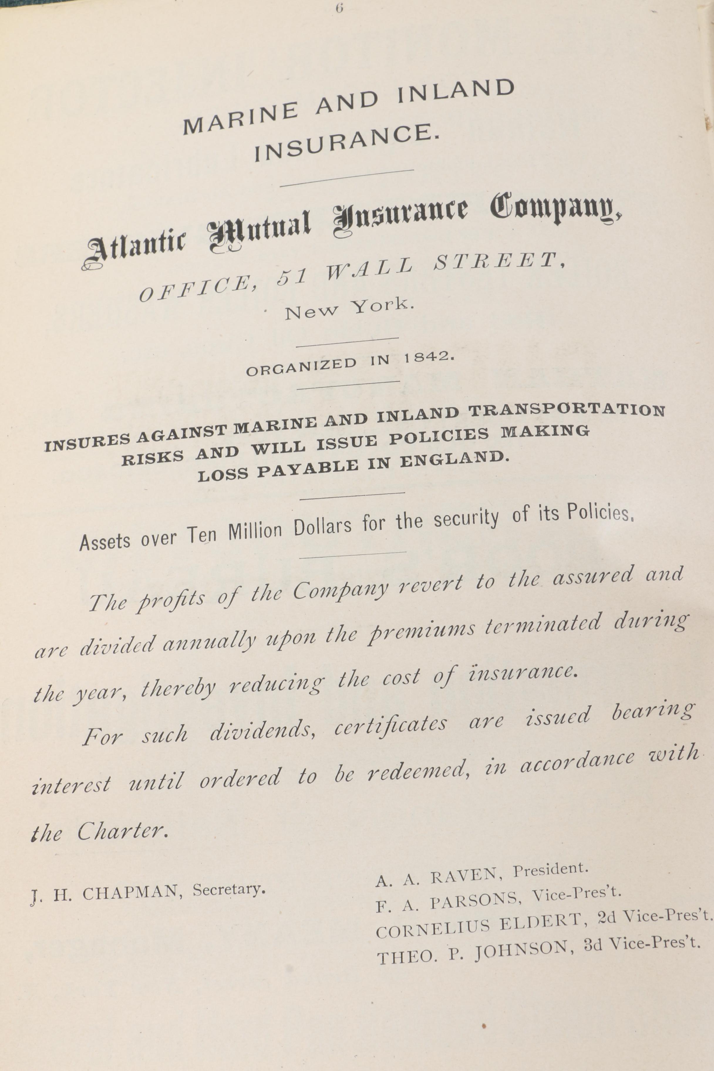 1900 "Poor's Manual of the Railroads of the United States"