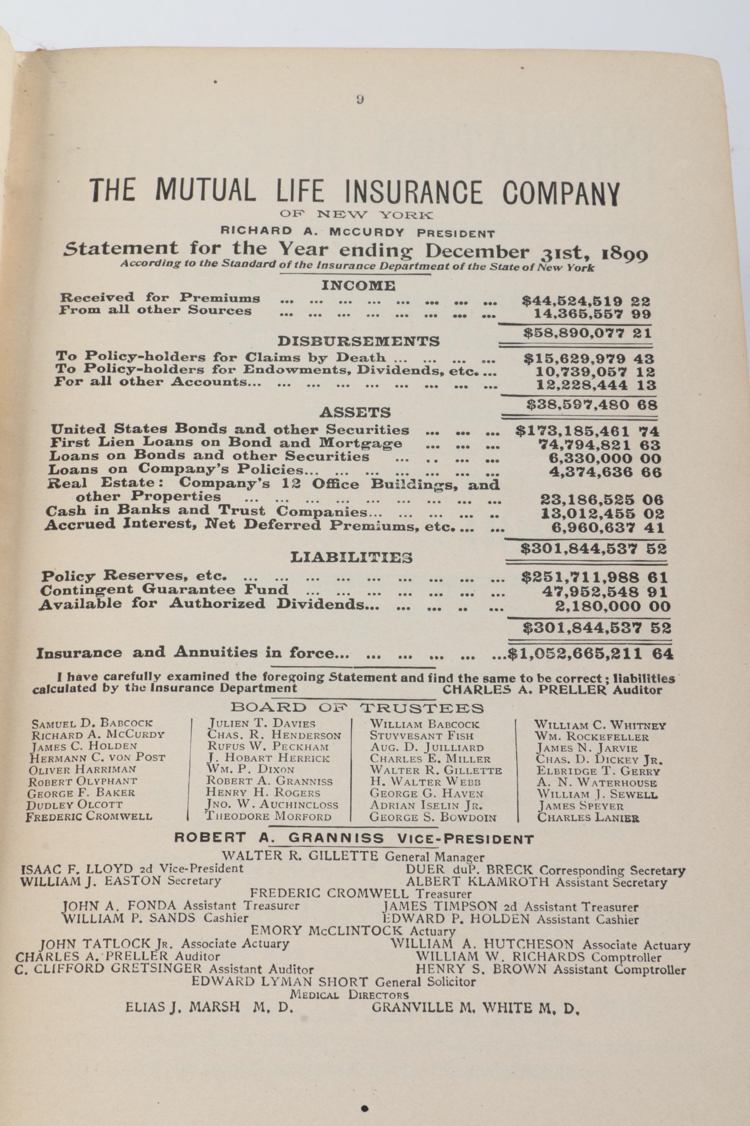 1900 "Poor's Manual of the Railroads of the United States"