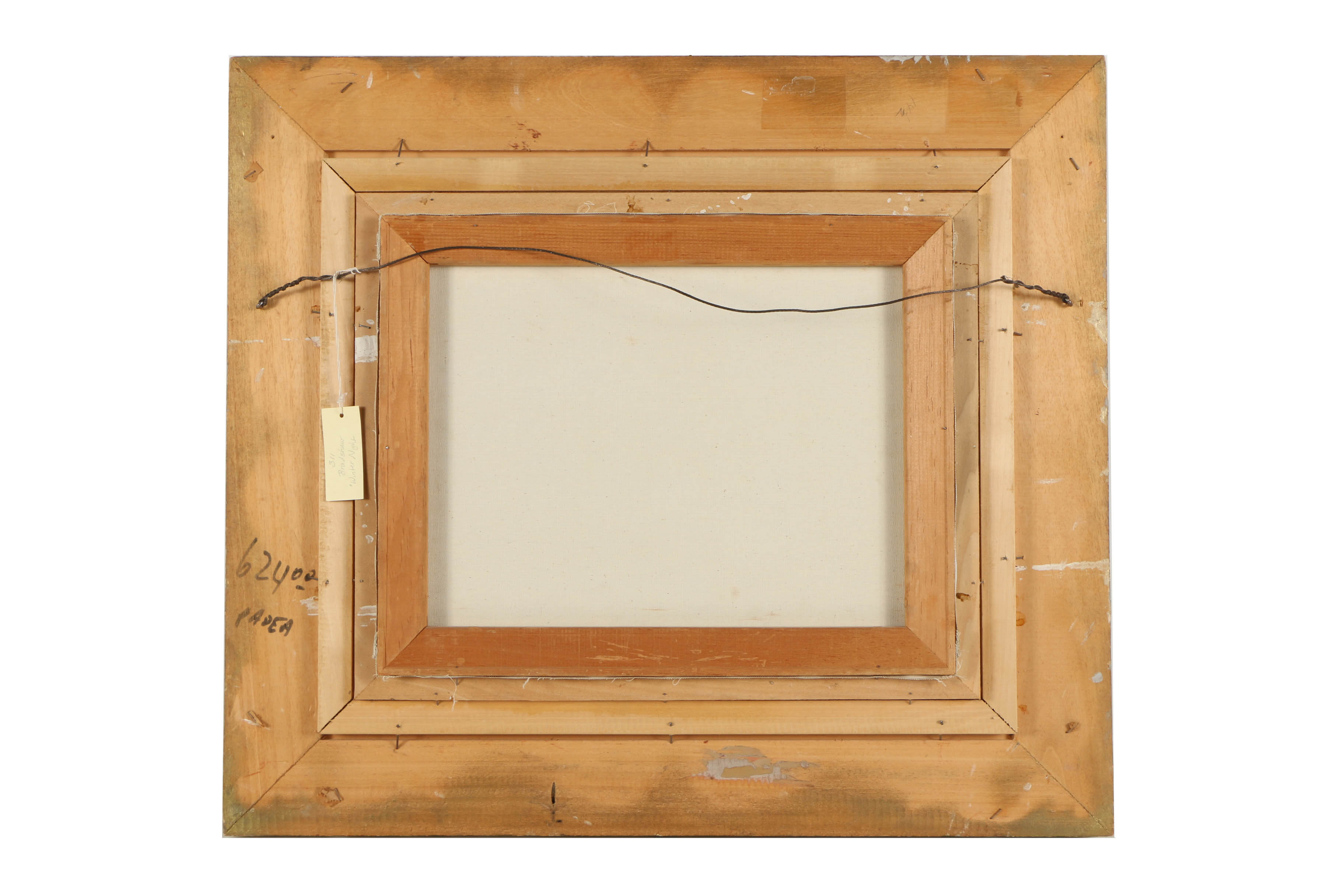 Mel Bradshaw Oil Painting on Canvas "Winter Night"