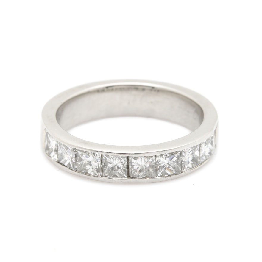 Platinum 1.28 CTW Diamond Ring