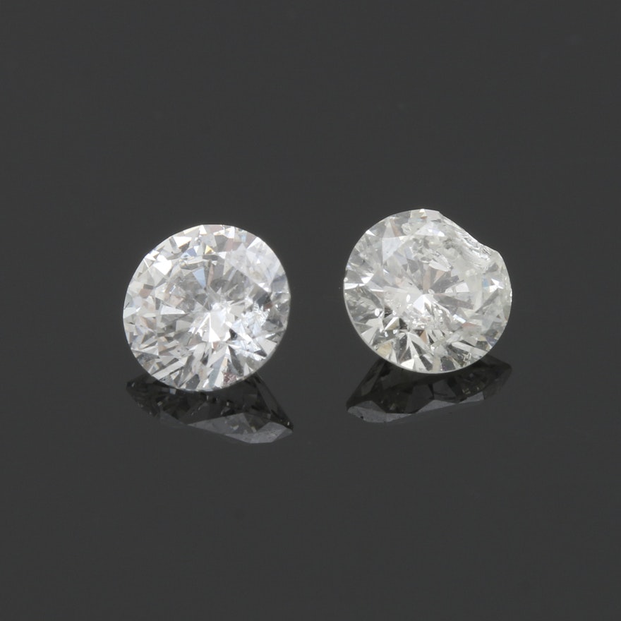 Loose 0.60 CTW Diamonds