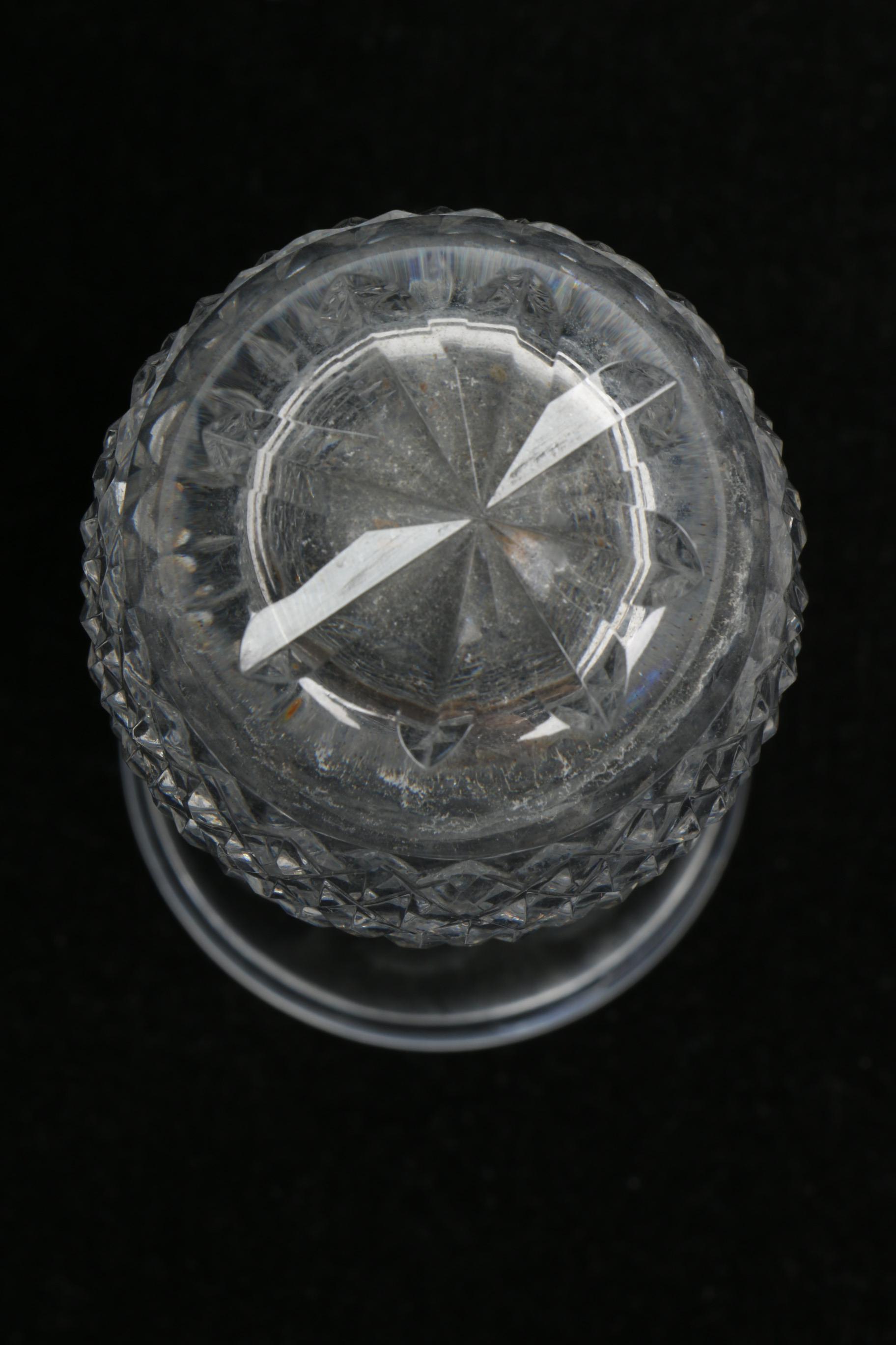 Waterford Crystal Bud Vase and Crystal Rose Bowl Vase