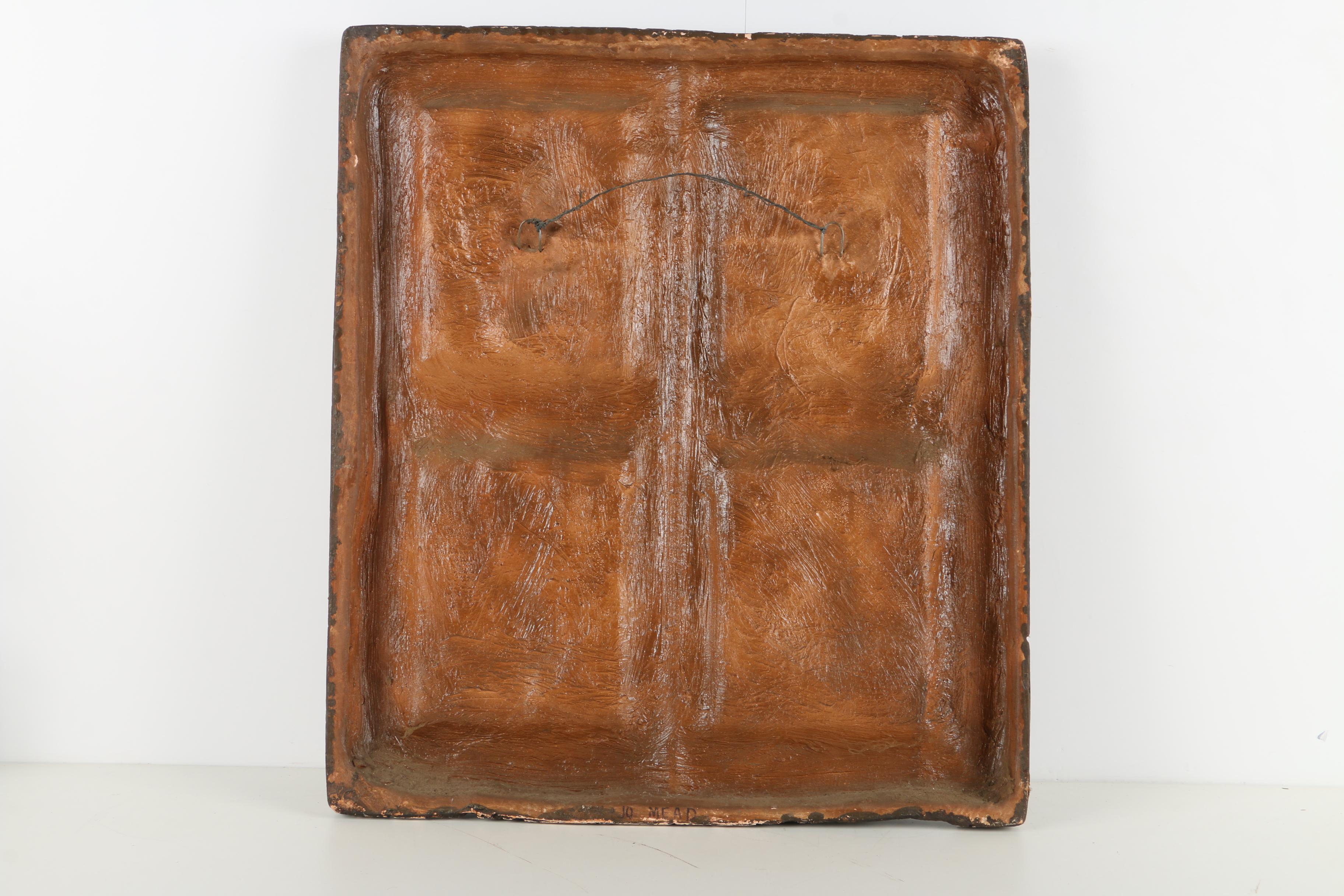 Reproduction Door Panel with Historical Figures