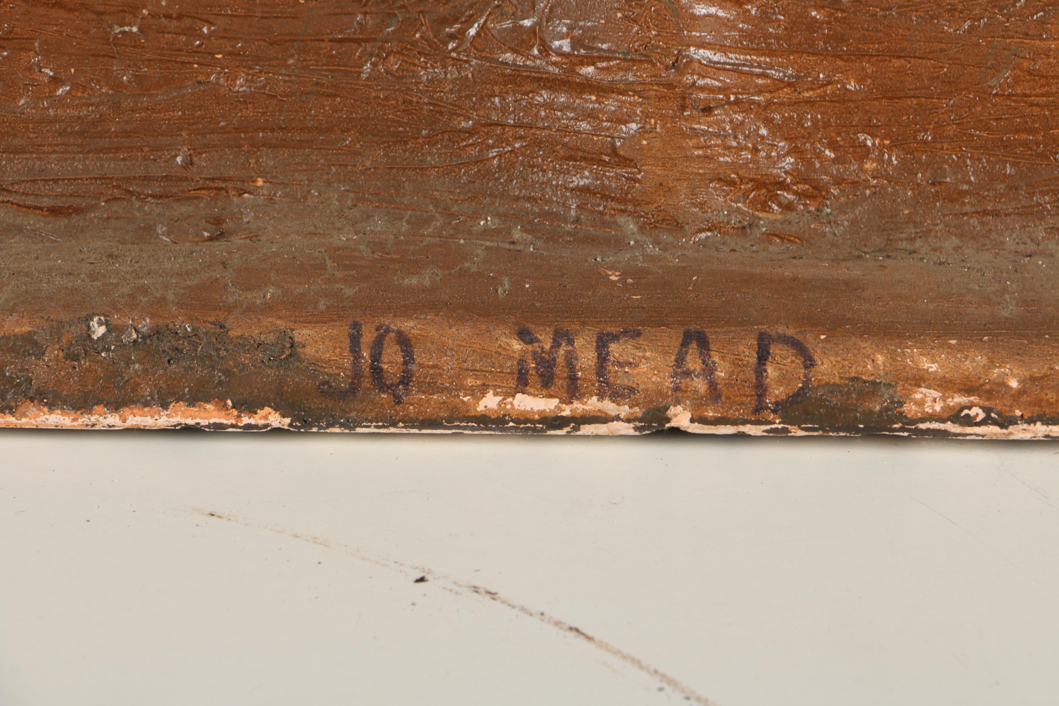 Reproduction Door Panel with Historical Figures