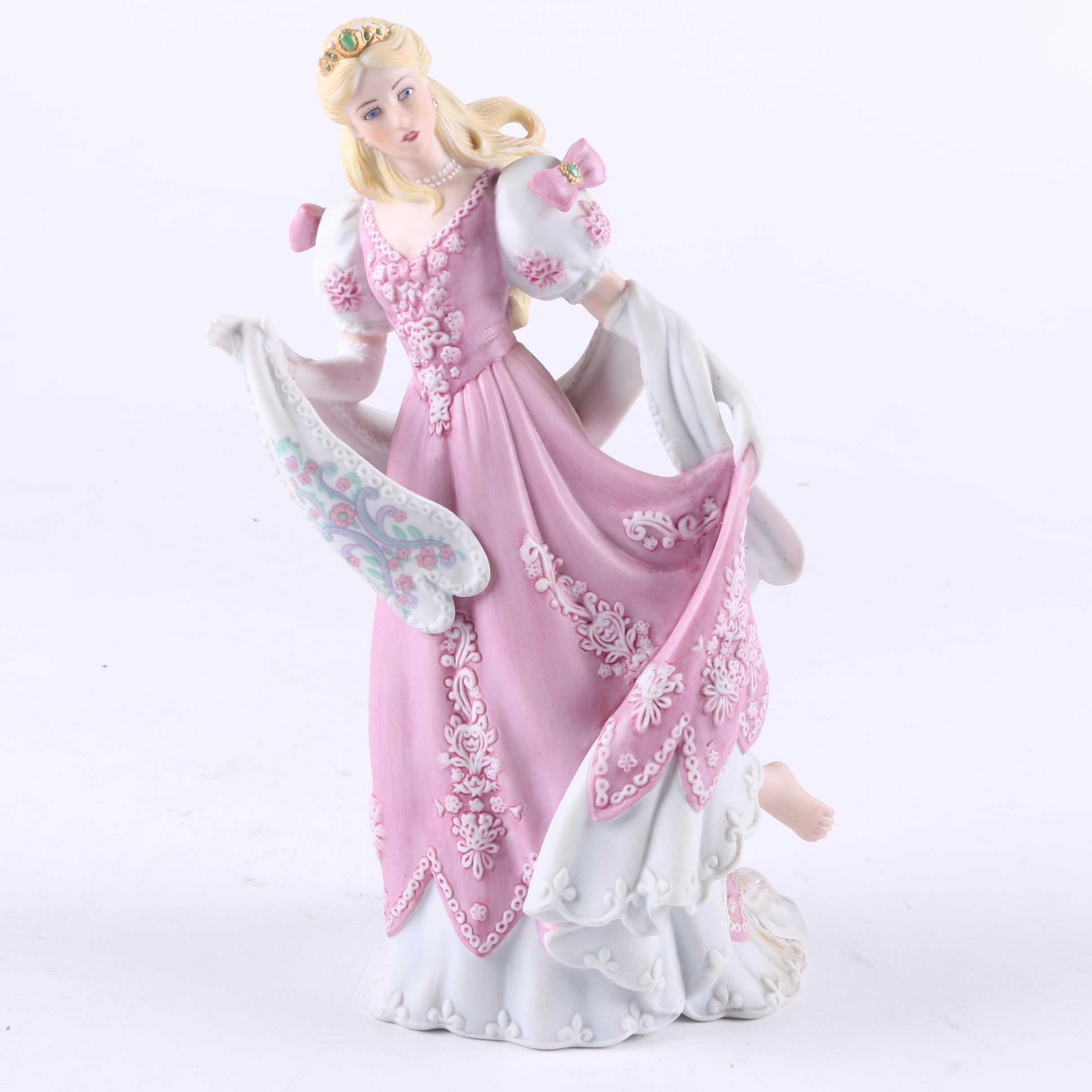 1980s Lenox "Legendary Princesses" Porcelain Figurines
