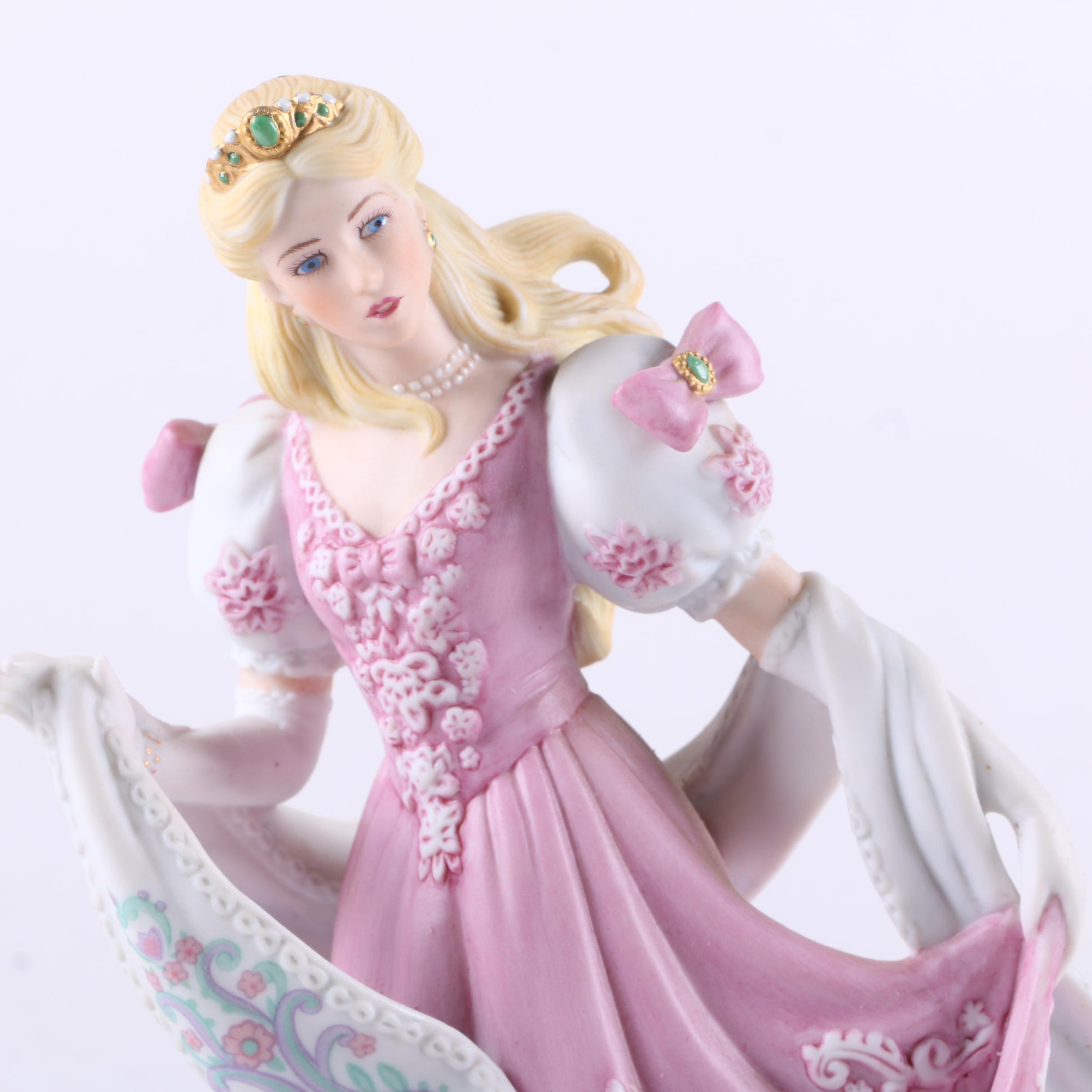 1980s Lenox "Legendary Princesses" Porcelain Figurines