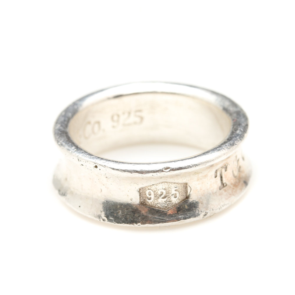 Tiffany & Co. Sterling Silver "1837 Collection" Ring