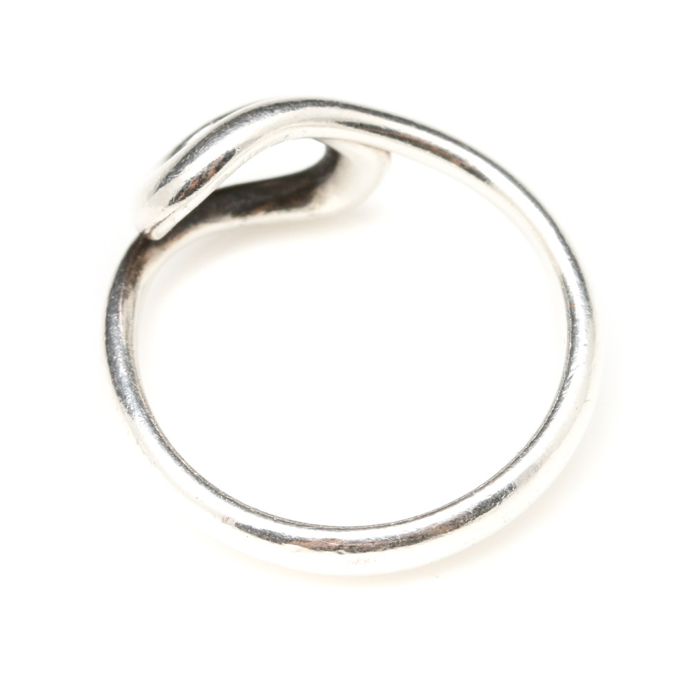 Elsa Peretti for Tiffany & Co. Sterling Silver Open Wave Ring