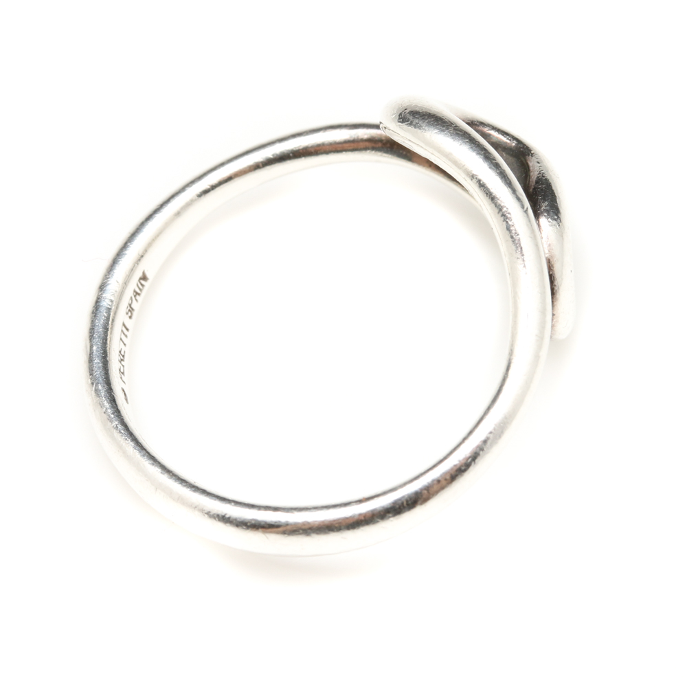 Elsa Peretti for Tiffany & Co. Sterling Silver Open Wave Ring