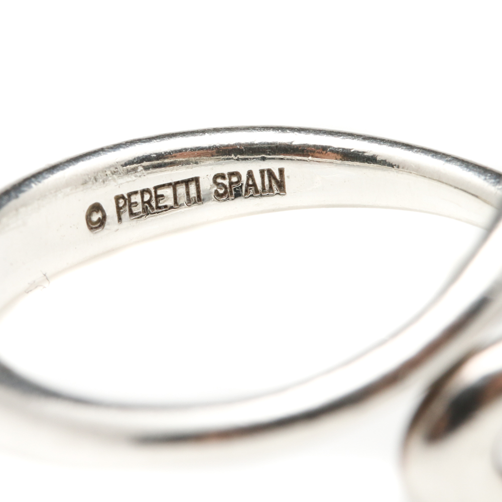 Elsa Peretti for Tiffany & Co. Sterling Silver Open Wave Ring