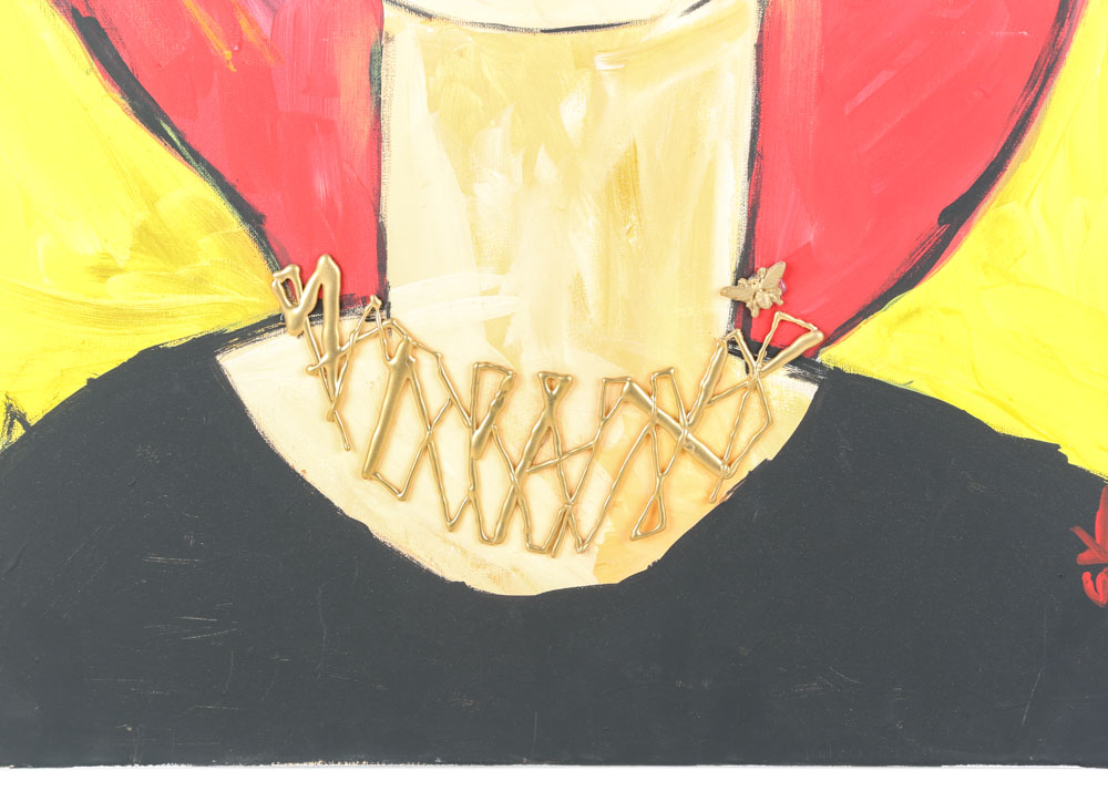 Sophia Kollstedt Acrylic Painting on Canvas