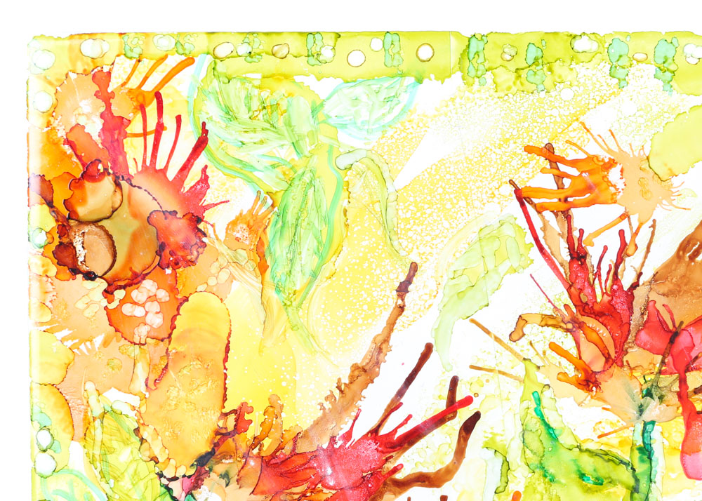 Maureen Villmer Original Acrylic on Tile