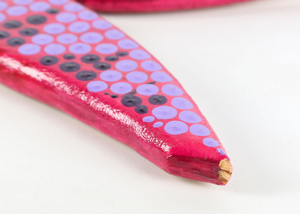 Glenn XIII Acrylic on Wood "Yellow Lotus of Tibet"