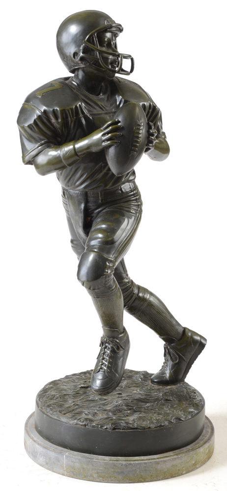 Large Scale Football Player Sculpture
