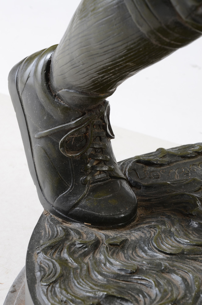 Large Scale Football Player Sculpture