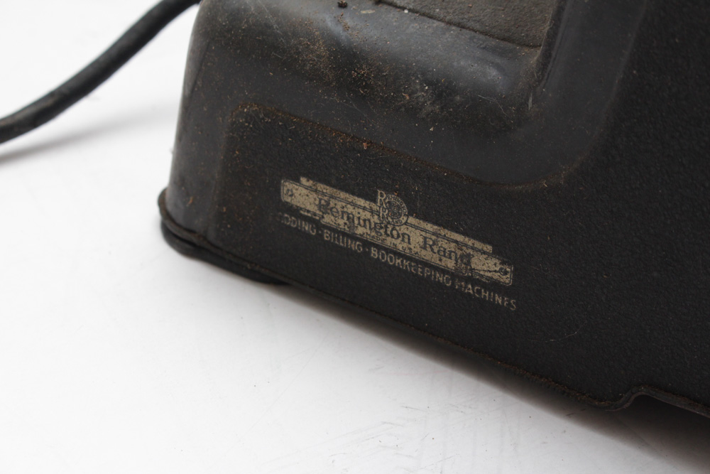 Vintage Remington Rand Printing Calculator