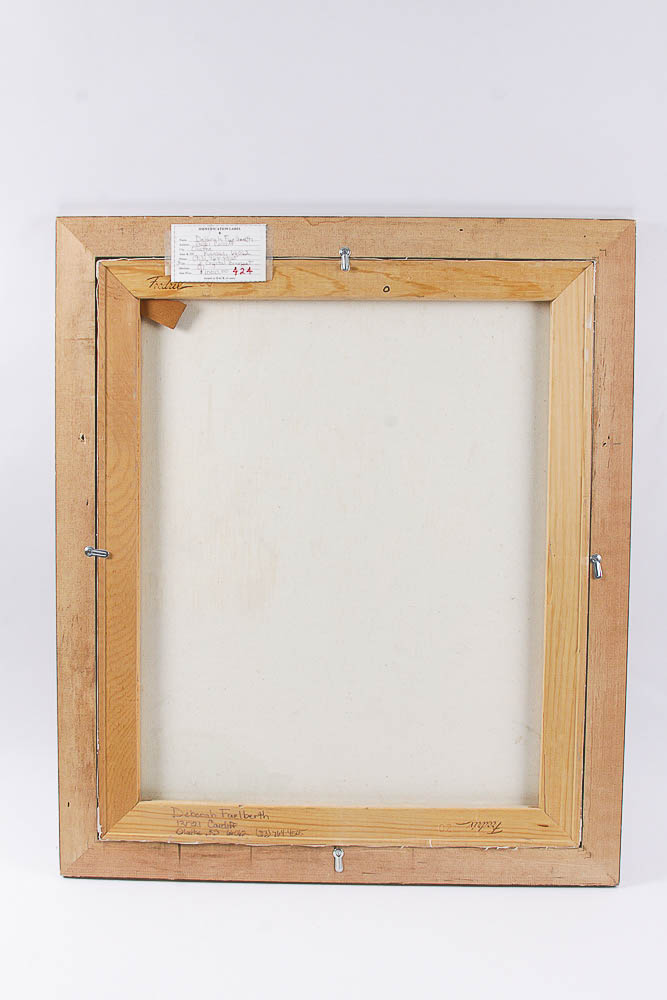 D. Fuelberht Floral Still Life Oil Painting on Canvas