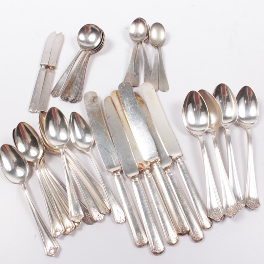 Silver Plate Flatware Including Wm. Rogers and More
