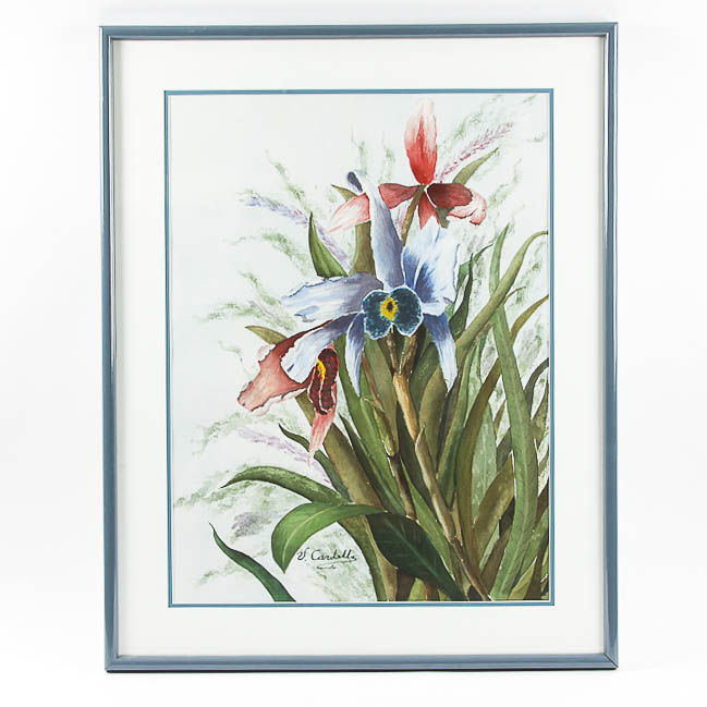 V. Cardello Original Watercolor Painting