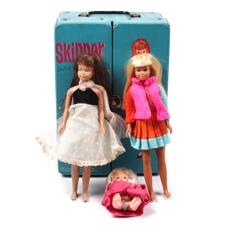 Skipper Dolls, Case and Clothes