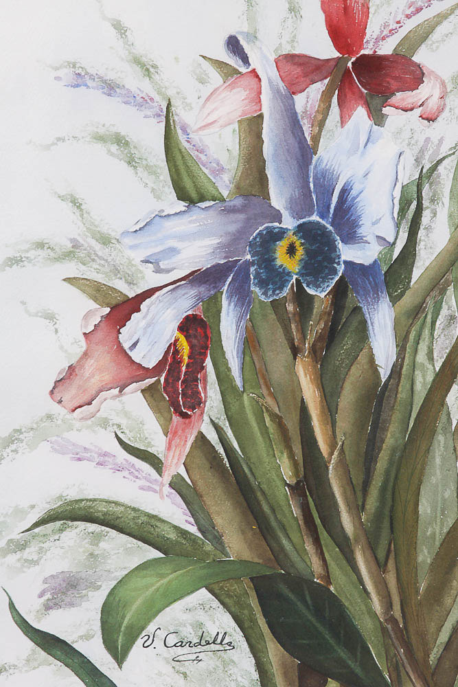 V. Cardello Original Watercolor Painting