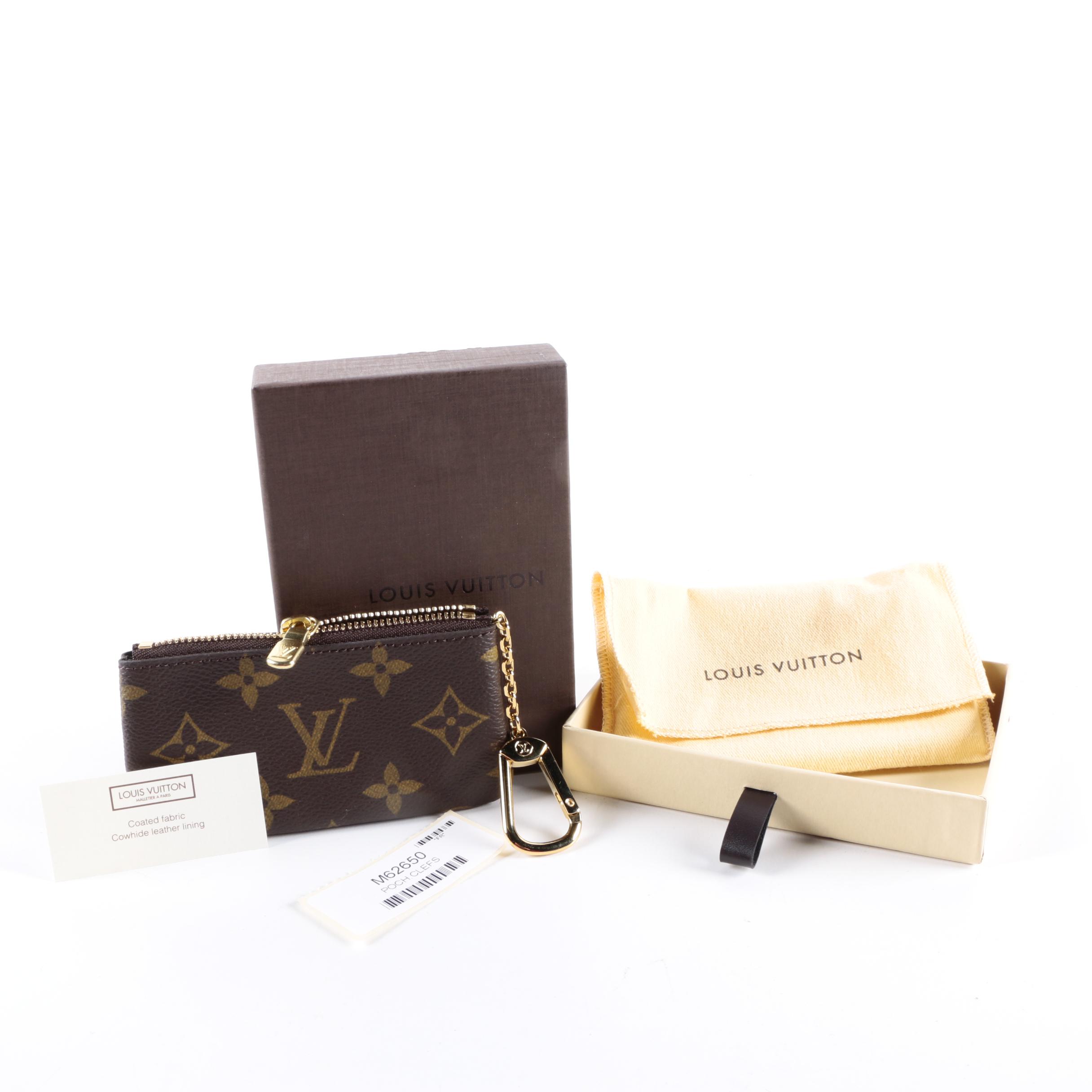 Louis Vuitton Monogram Canvas Key Pouch