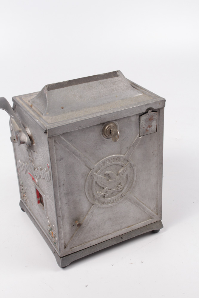 Vintage Penny Smoke Gumball Machine