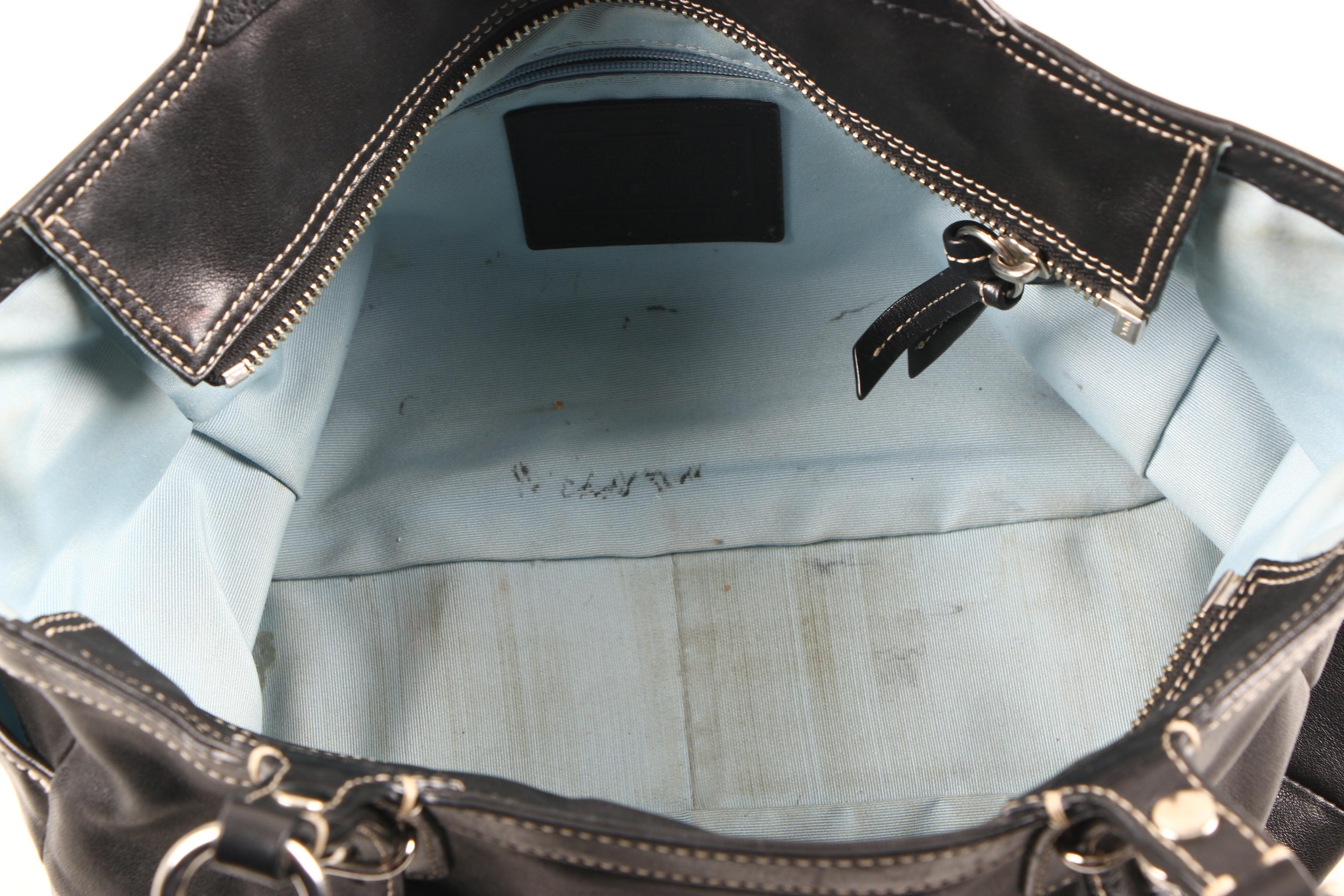 Coach Leather Gallery East West Tote