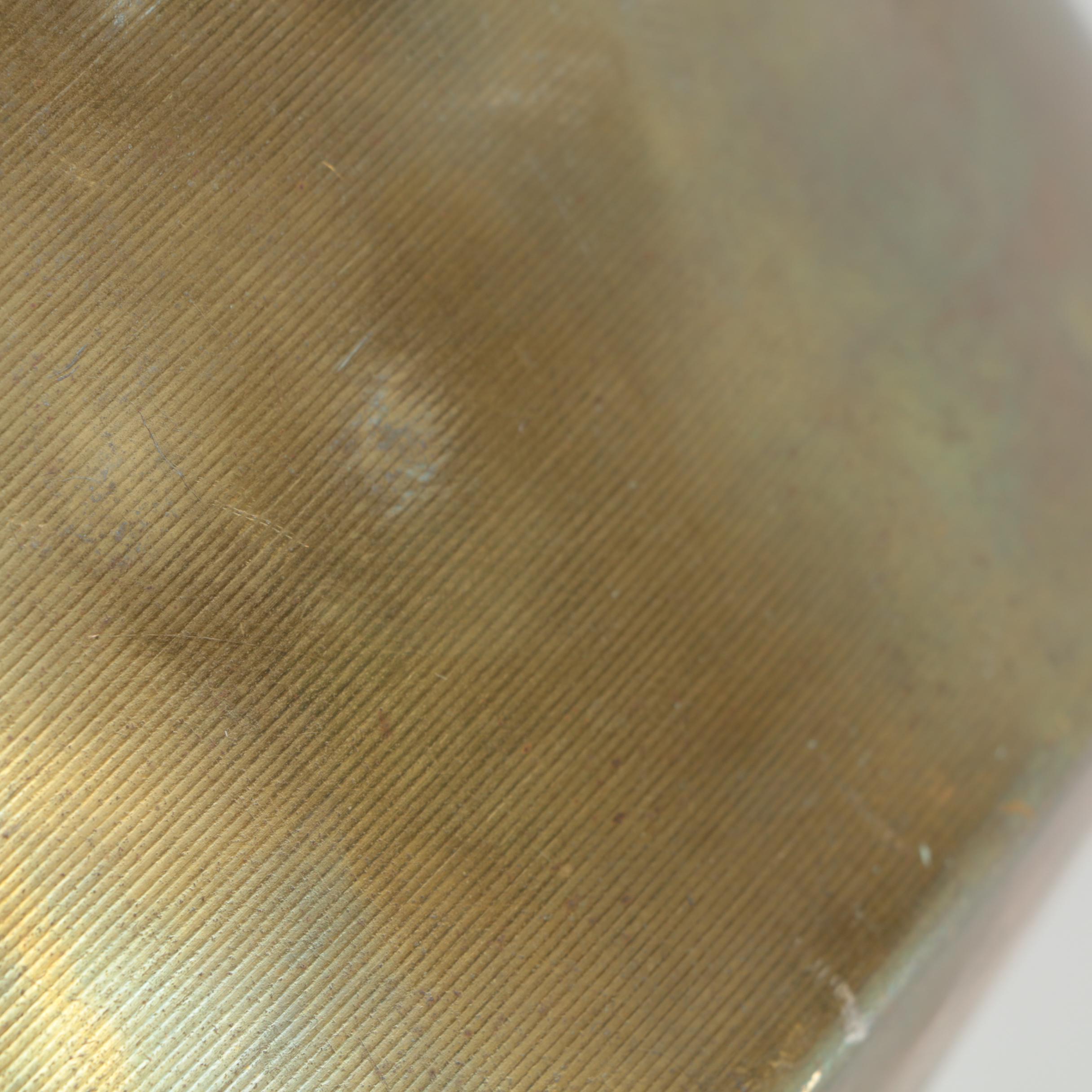 Antique American Brass Kettle Manufacturers Spun Brass Apple Butter Kettle