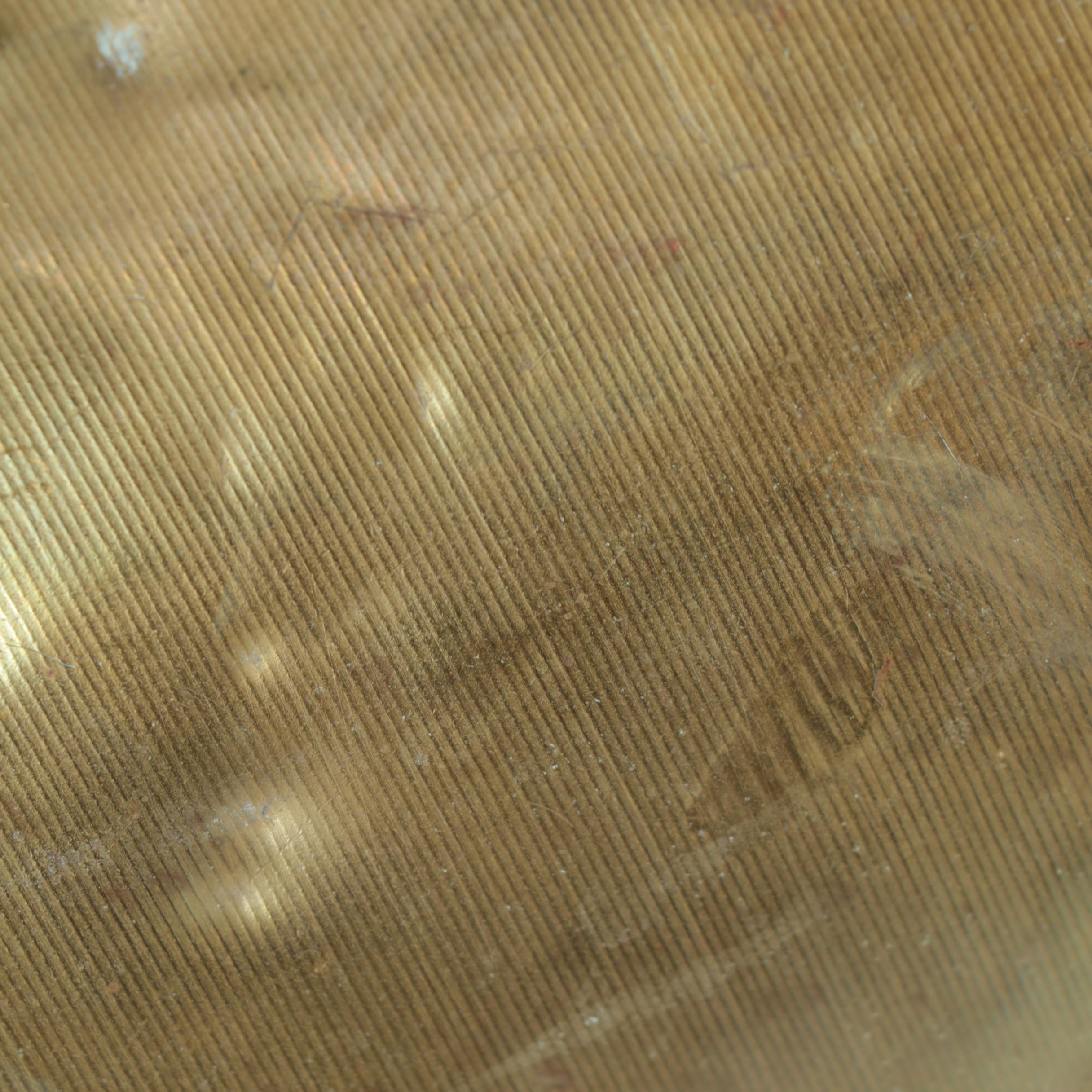 Antique American Brass Kettle Manufacturers Spun Brass Apple Butter Kettle