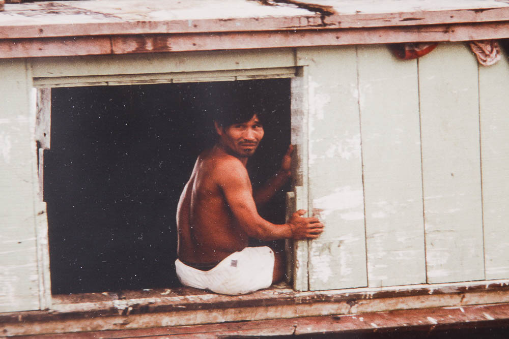 Framed Photograph "Amazon River, Peru" by Dr. David Shander