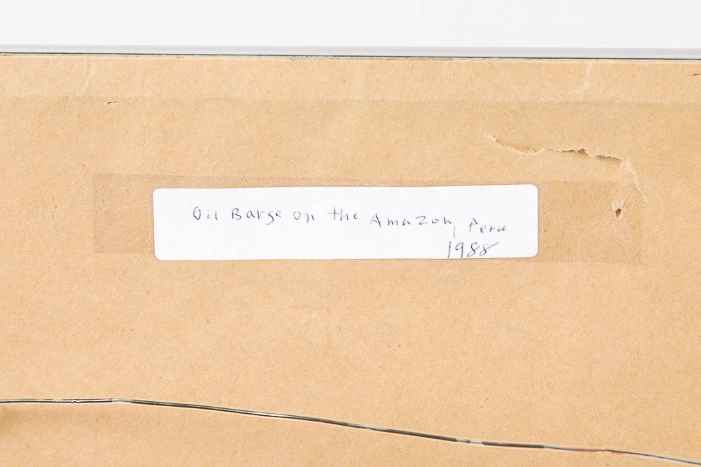 Framed Photograph "Amazon River, Peru" by Dr. David Shander