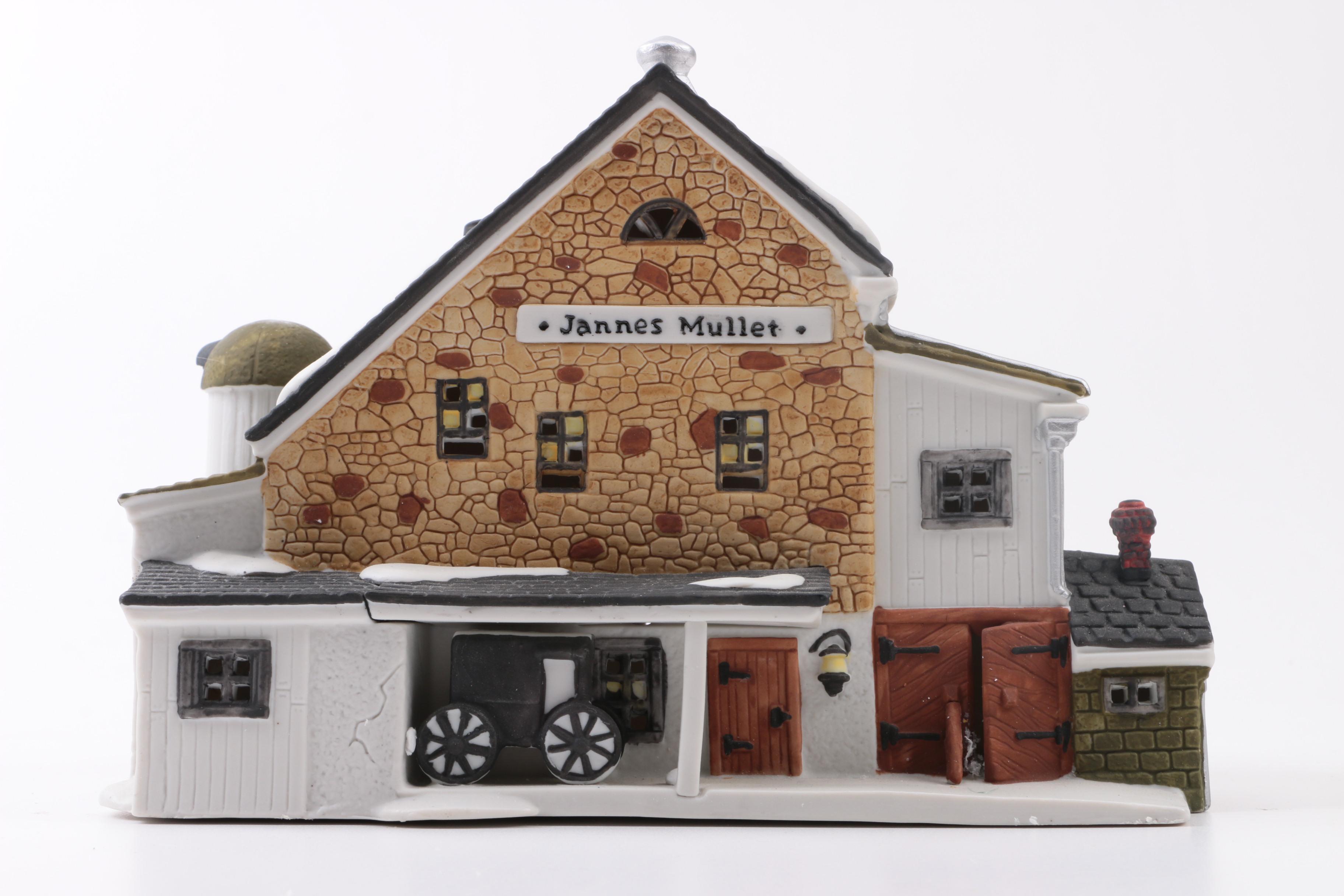 Collection of Dept. 56 "Heritage Village" Series Pieces