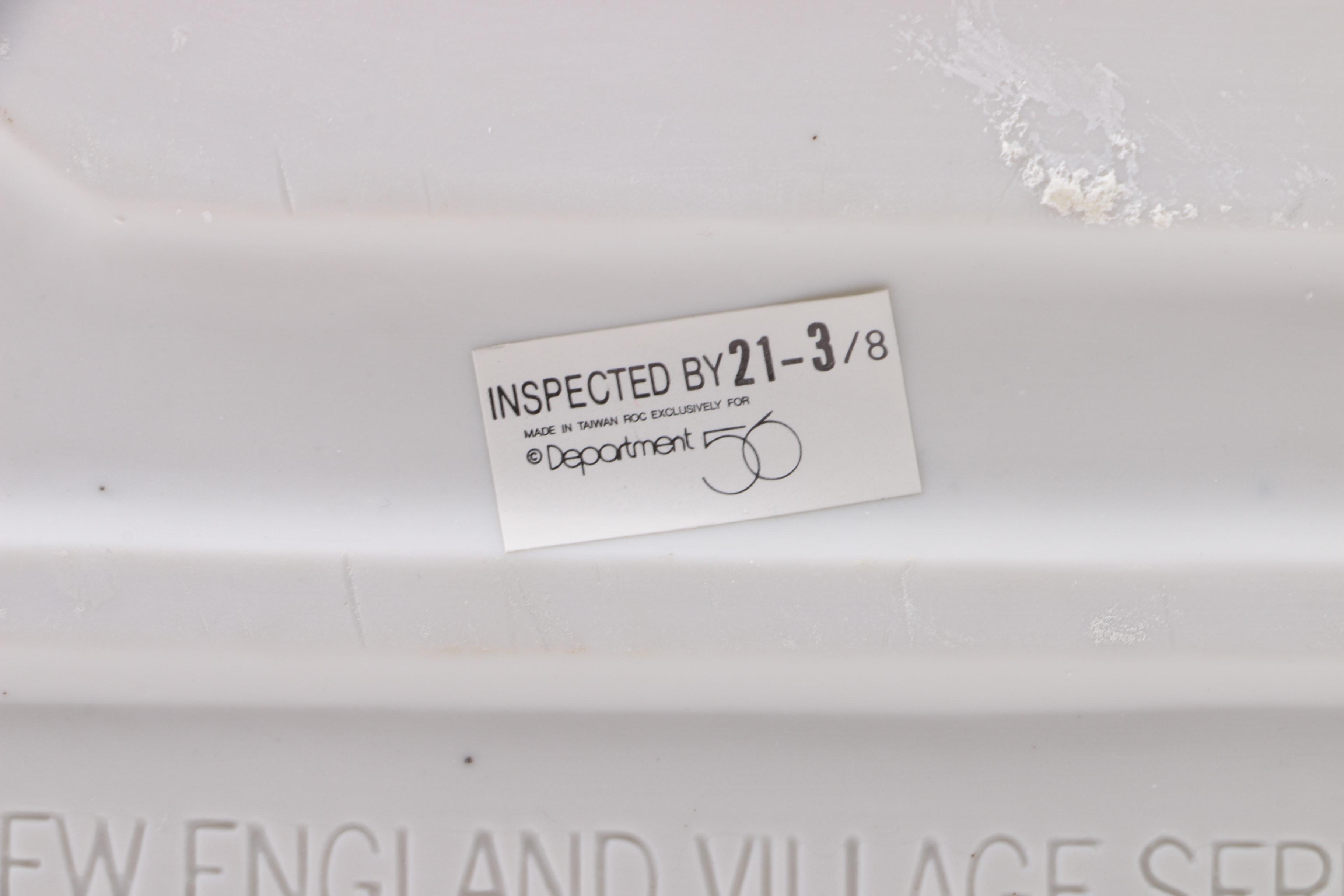 Collection of Dept. 56 "Heritage Village" Series Pieces