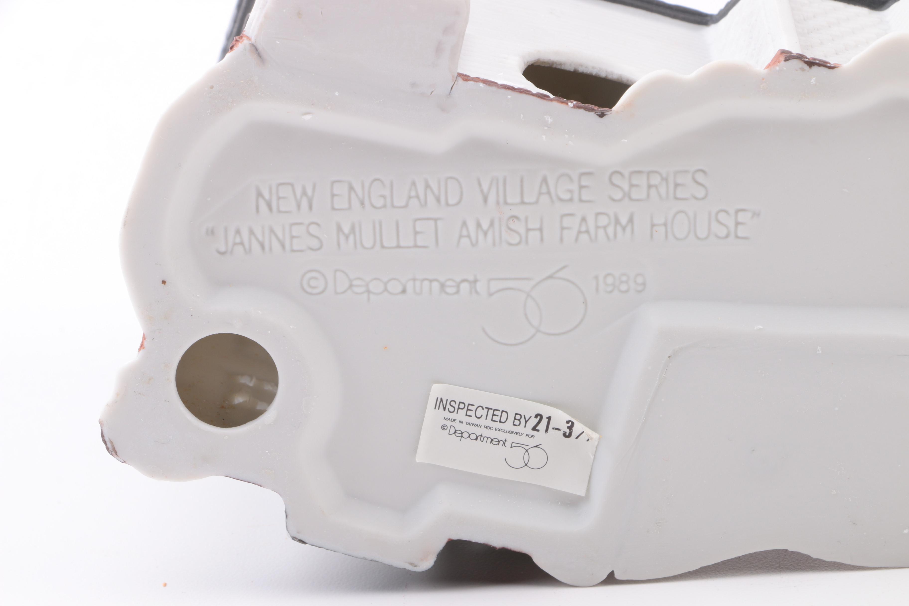 Collection of Dept. 56 "Heritage Village" Series Pieces