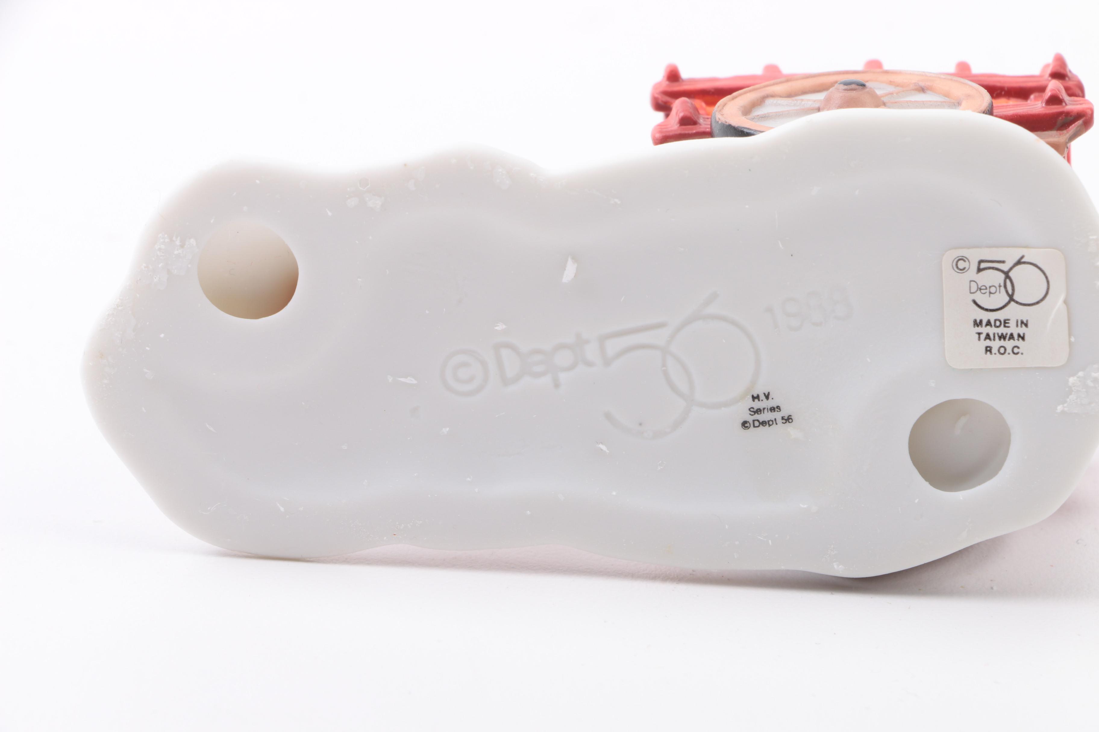 Collection of Dept. 56 "Heritage Village" Series Pieces