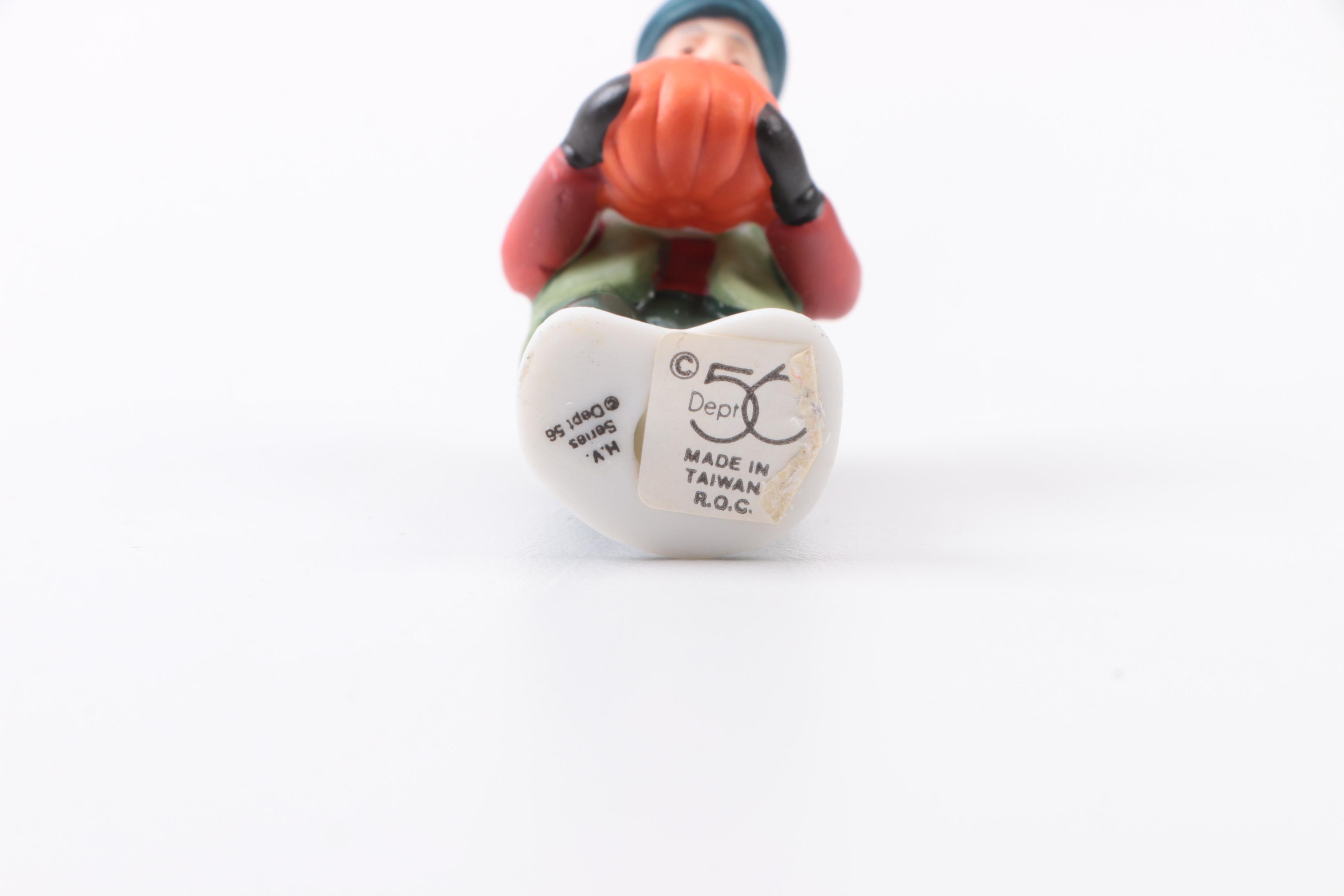 Collection of Dept. 56 "Heritage Village" Series Pieces