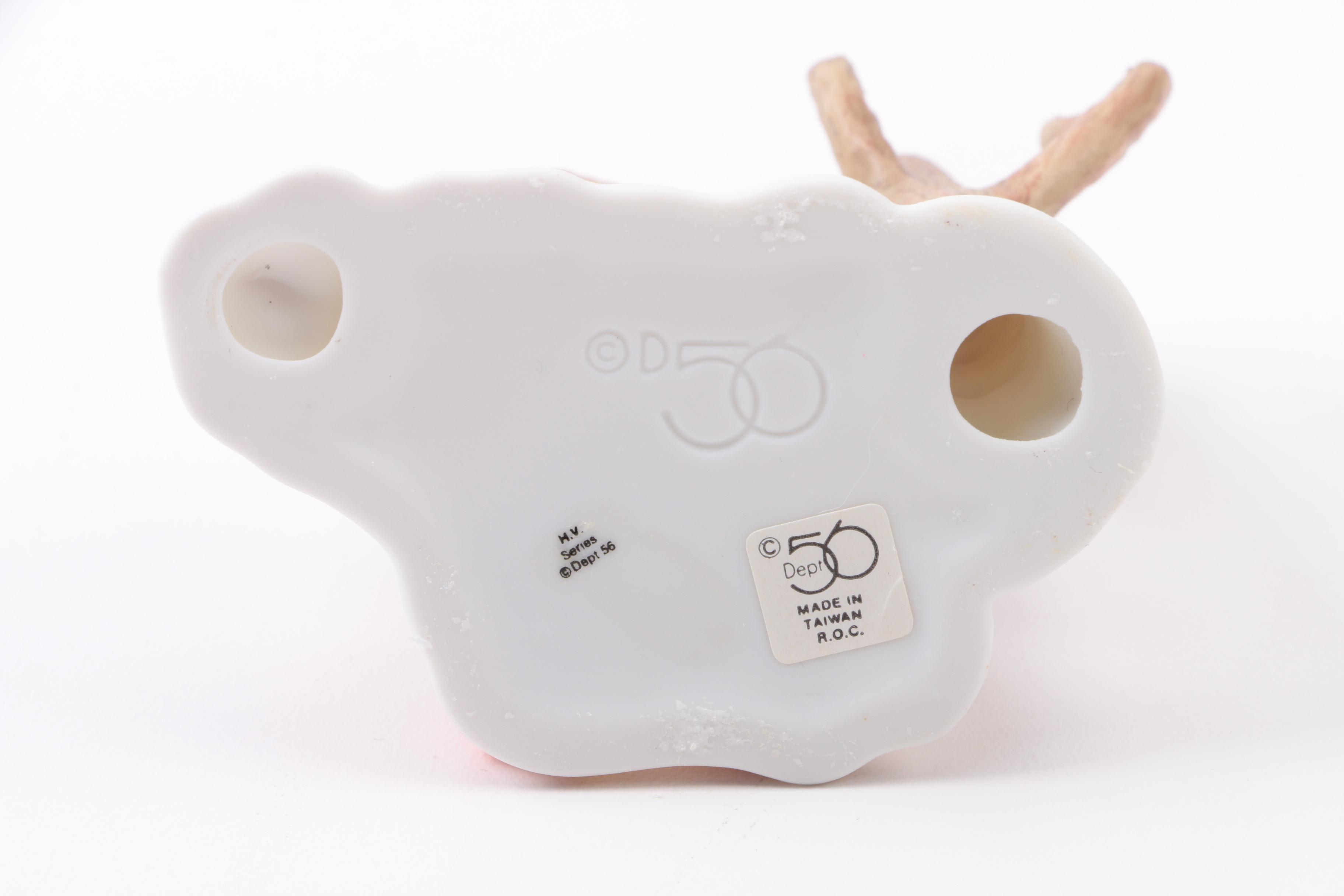 Collection of Dept. 56 "Heritage Village" Series Pieces