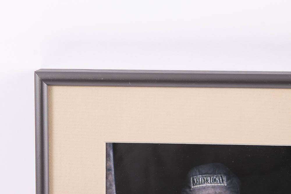 Dr. David Shander Color Photograph "Man & Cat"