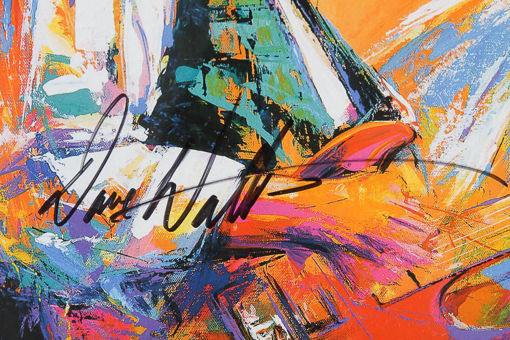 Autographed "Dotsero" Jazz Poster