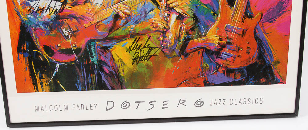 Autographed "Dotsero" Jazz Poster
