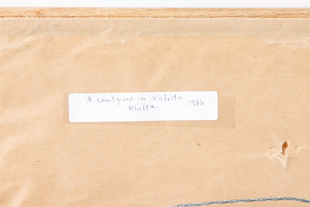 Photograph "A Courtyard in Valeita" by Dr. David Shander