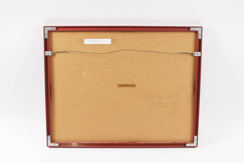 Framed Photograph "Goray Island, Senegal" by Dr. David Shander