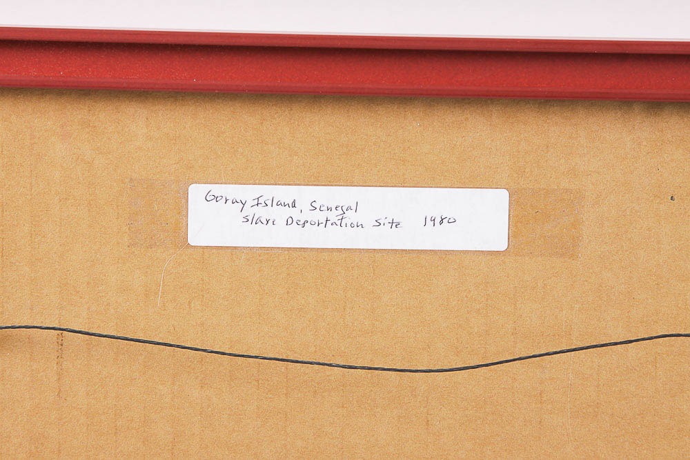 Framed Photograph "Goray Island, Senegal" by Dr. David Shander