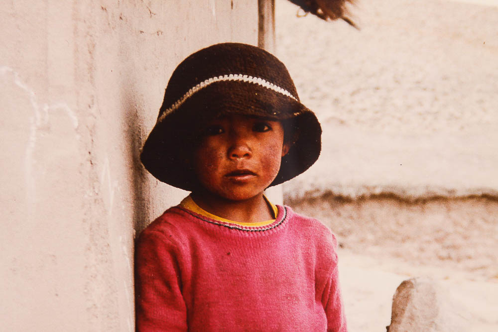 Dr. David Shander Color Photograph of Peruvian Child