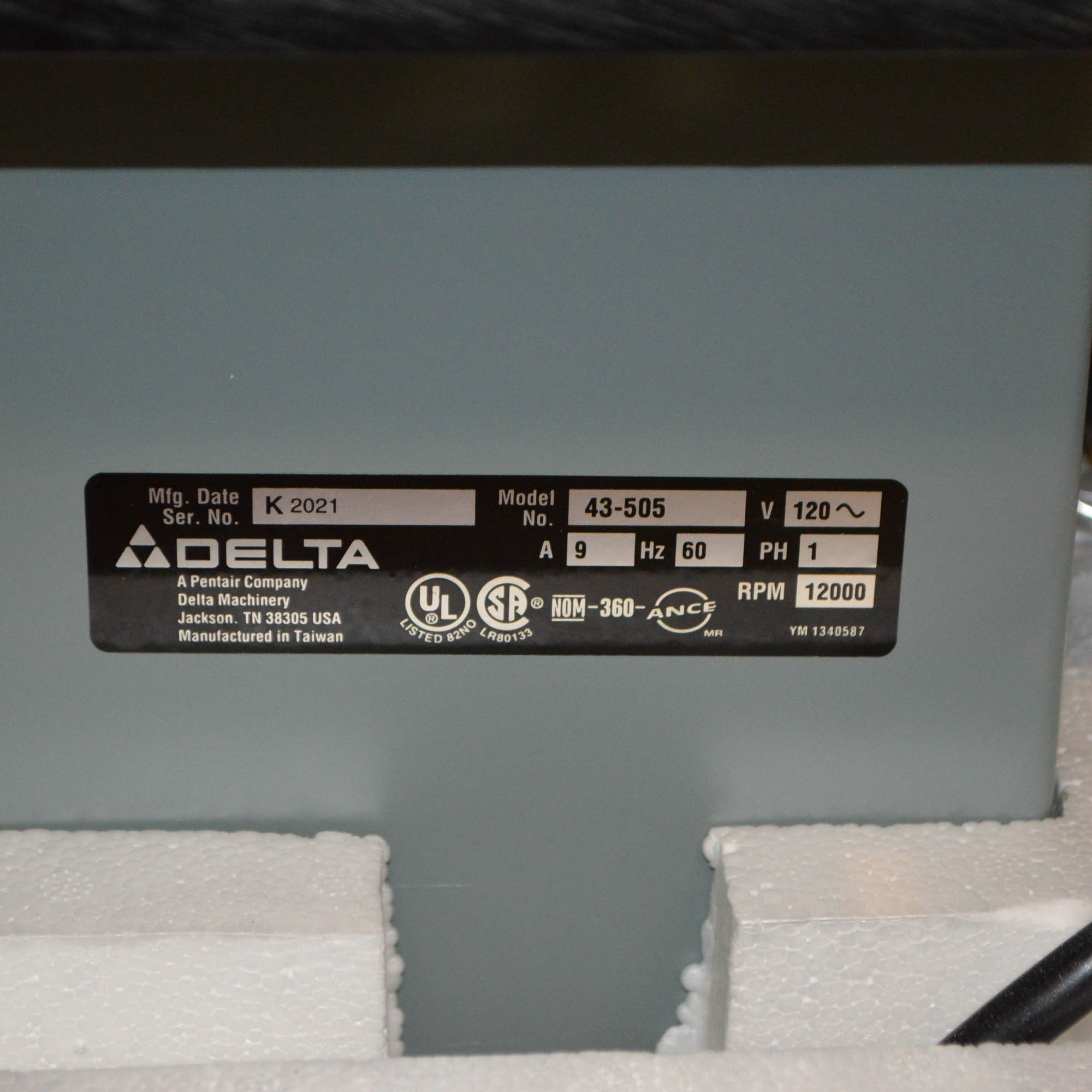 Delta Model 43-505 Router/Shaper