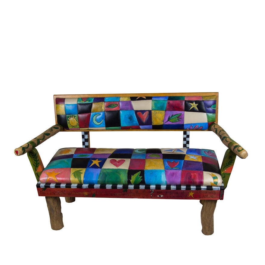 Customized Sticks Brand Loveseat