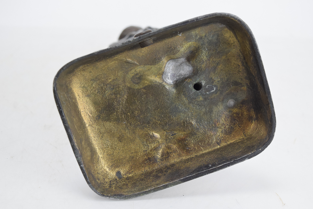 Circa 1920's Brass-Tone Sculpture of Boy