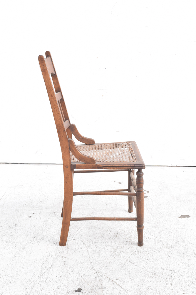 Victorian Caned Seat Side Chairs
