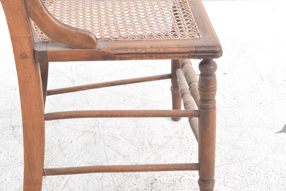 Victorian Caned Seat Side Chairs